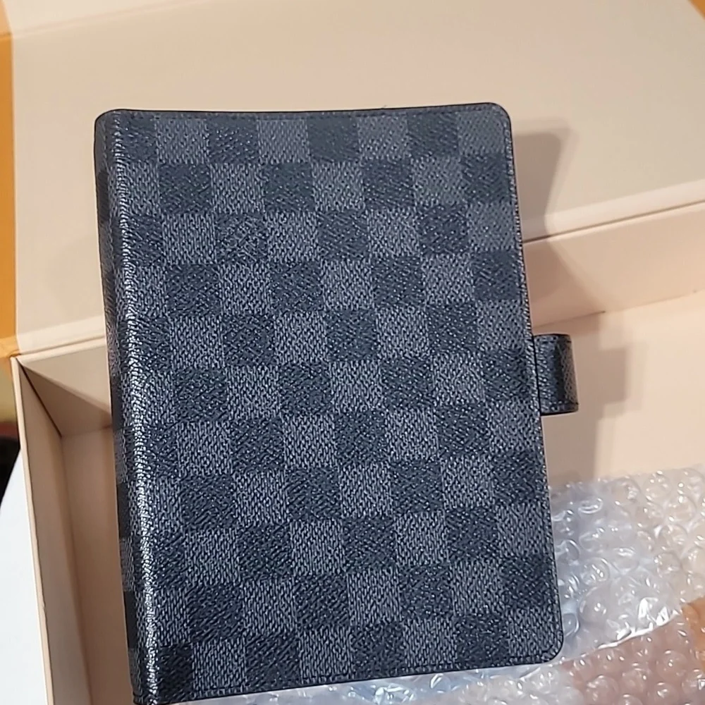 LOUIS VUITTON Damier Graphite Agenda MM Day Planner Cover